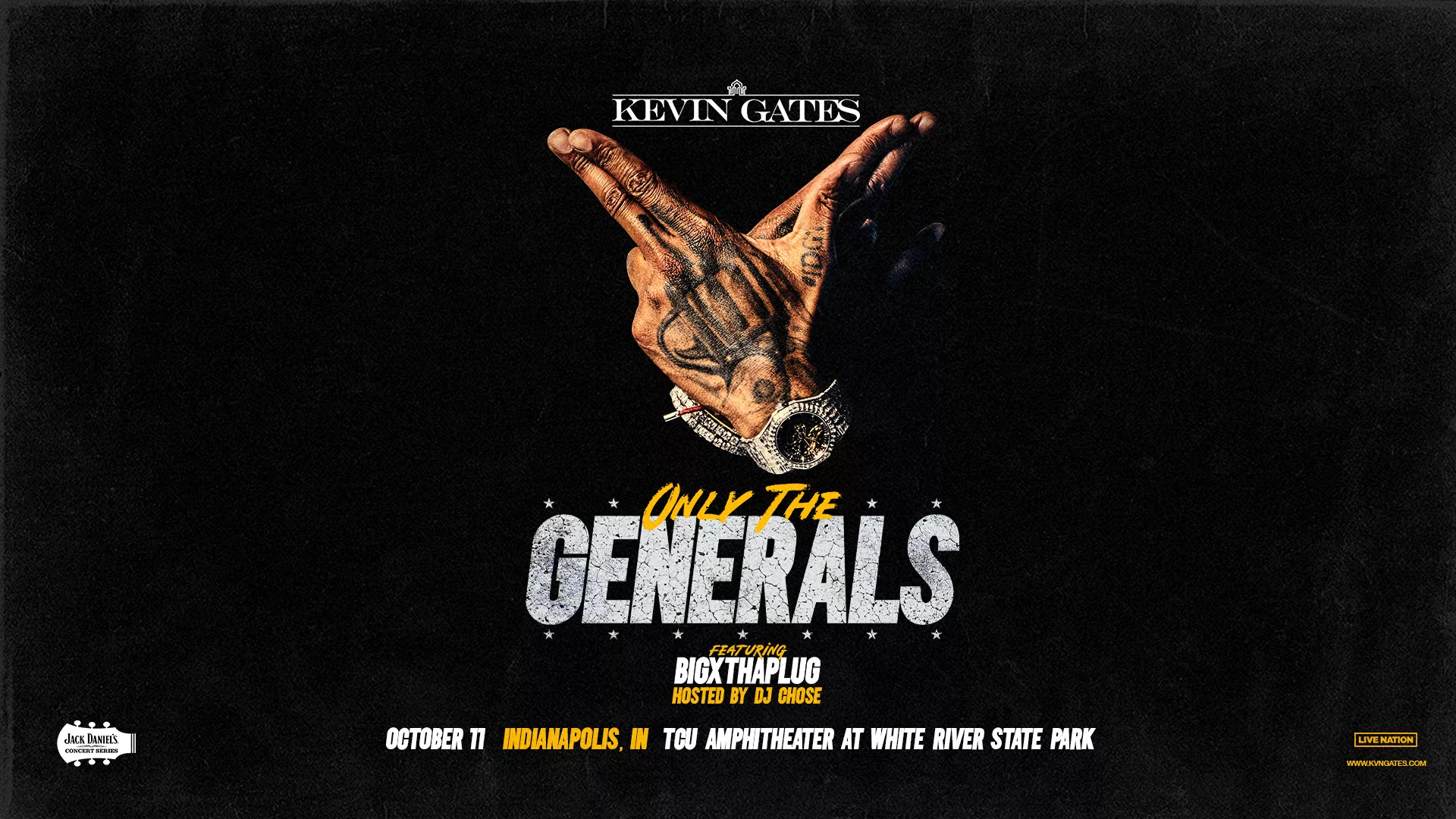 Kevin Gates Only The Generals Tour White River State Park