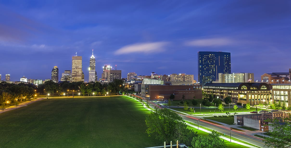 Indianapolis Downtown, Indiana, USA