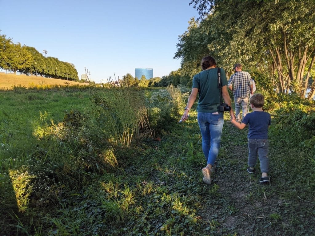 Walk Along River Bank