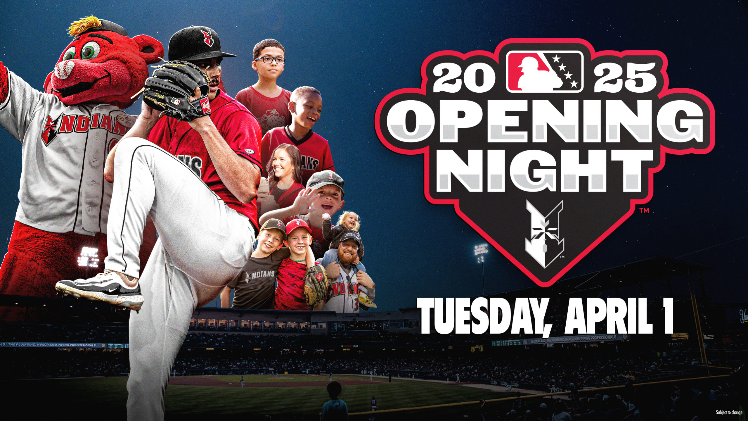 2025 Opening Night on April 1