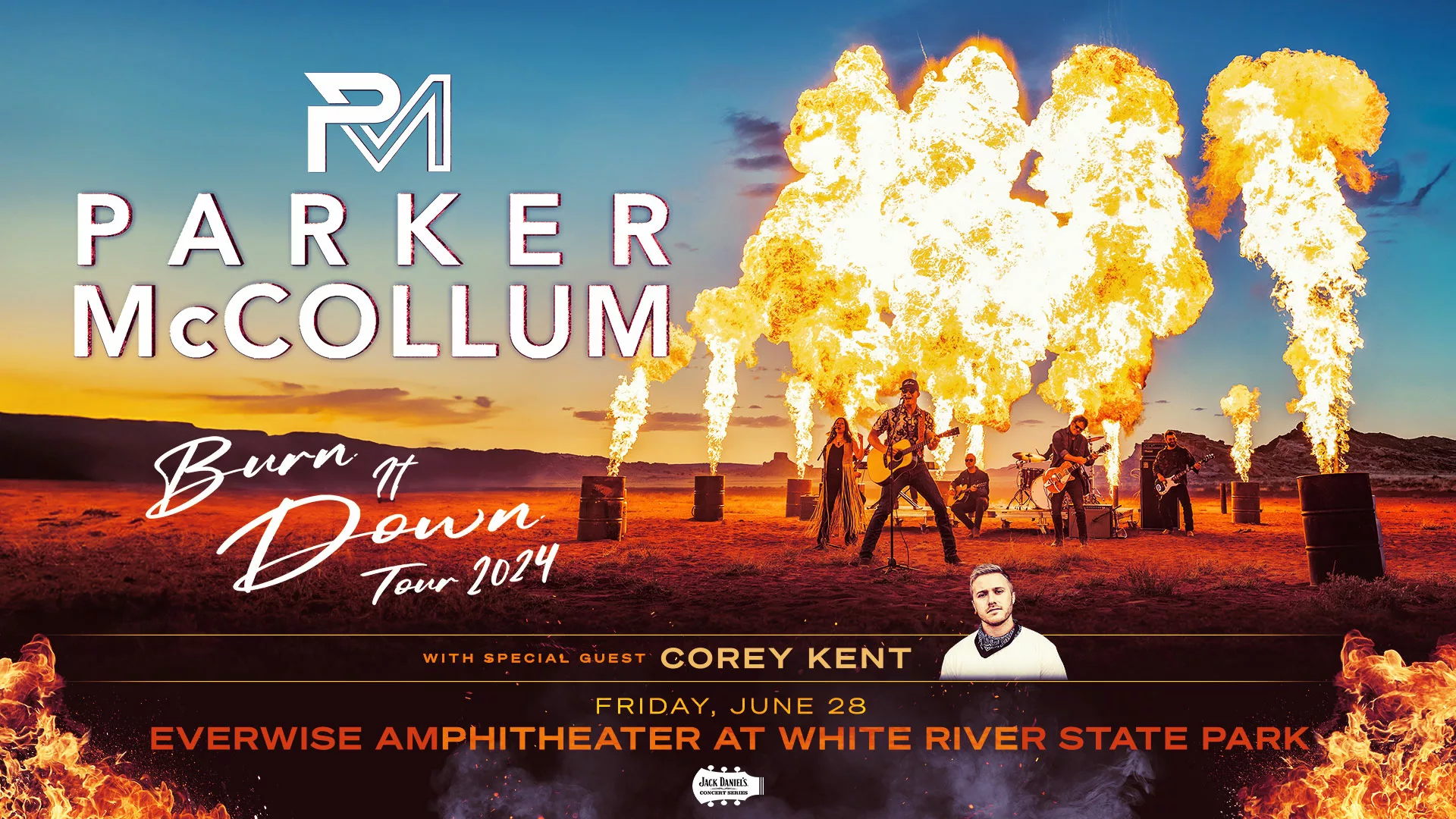Parker McCollum: Burn It Down Tour - White River State Park