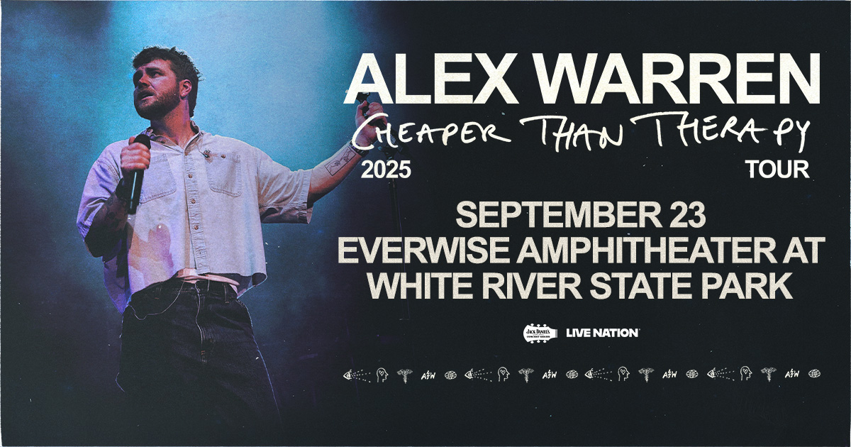 Alex Warren Cheaper Than Therapy Tour at Everwise Amphitheater on Sep 23, 2025
