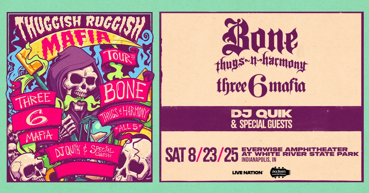 Bone Thugs-N-Harmony at Everwise Amphitheater on August 23, 2025