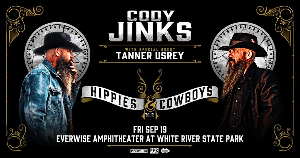 Cody Jinks at Everwise Amphitheater on Sep. 19