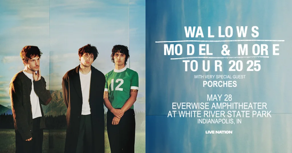 Wallows at Everwise Amphitheater Wed. May 28, 2025